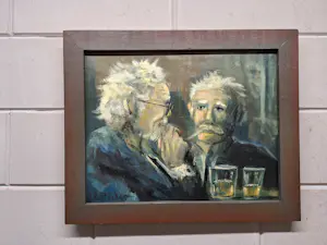 Henk Poeder - Twee Mannen in een Cafe aan de borrel kopen? Bied vanaf 75!