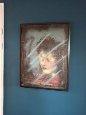 Herman Brood - Boy George, origineel schilderij kopen? Bied vanaf 995!