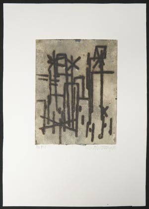 Ge Huting - Ets, Zonder titel kopen? Bied vanaf 1!