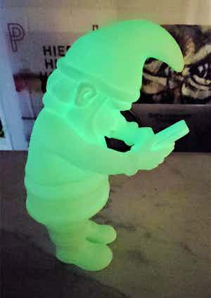 Bram Ellens - Glow in the Dark Gnoom verkocht voor € 40!