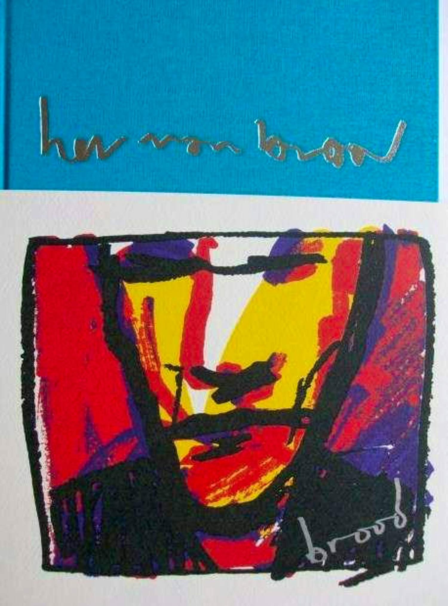 Buy Herman Brood - Boek Woedend licht, incl. zeefdruk - 2000.? Bid from 100!