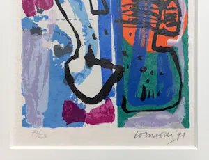 Corneille - Compositie, zeefdruk (mooi ingelijst) kopen? Bied vanaf 225!