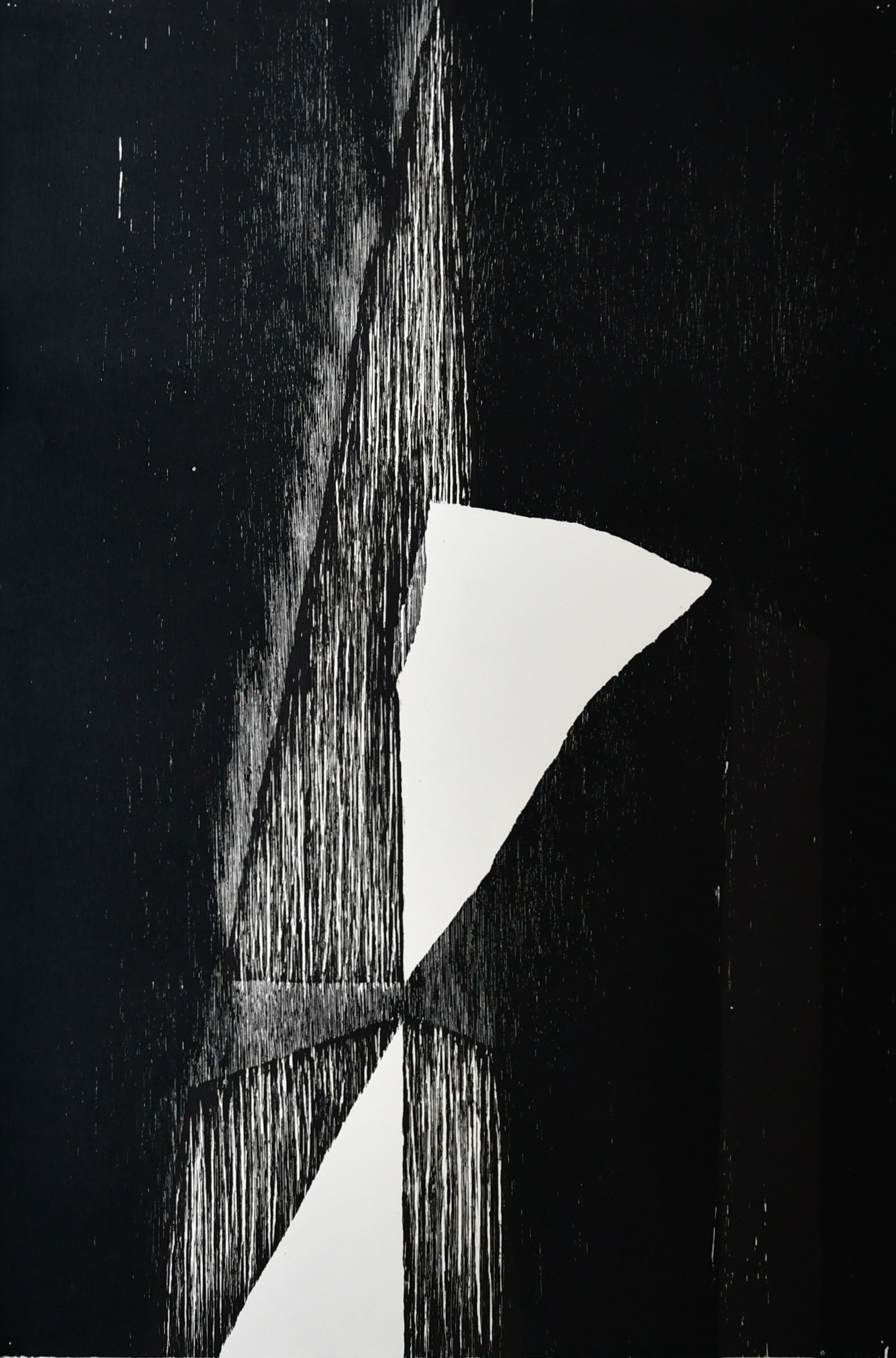 Guillaume Le Roy - Guillaume Le Roy # COMPOSITIE # groot formaat houtsnede, 1984, mint verkocht voor € 95!