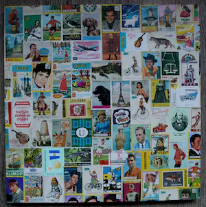 Rob Scholte - Collage op paneel: Lucifer in Paradise - 2008 kopen? Bied vanaf 250!