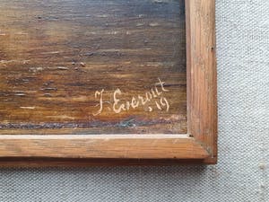 Josephine de Jong-Everout - Visser bij oud stadsgezicht kopen? Bied vanaf 5!