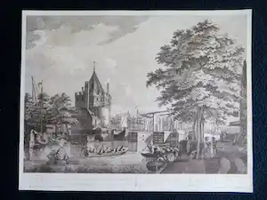 Pieter Fouquet - Gezicht van de Schreyershoekstoren te Amsterdam vendu pour 20€ !