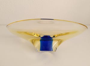 Niet of onleesbaar gesigneerd - schitterende schaal, strak, handgemaakt kopen? Bied vanaf 1!