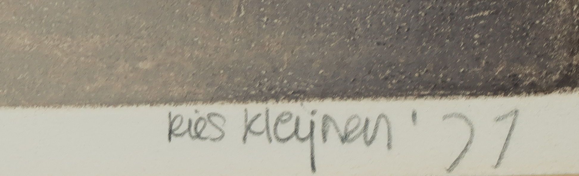 Ries Kleijnen - Ets, Dancer with bruised knees kopen? Bied vanaf 20!