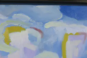 Dirk Beintema - Olieverf op board, Fries landschap - Ingelijst kopen? Bied vanaf 350!