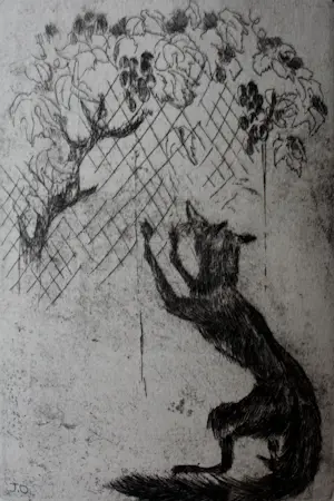 Jeanne Bieruma Oosting - 12 etsen in boek "fabels van la fontaine" (gesigneerd) kopen? Bied vanaf 399!