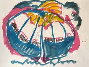 Anton Heyboer - Can Can danseres verkocht voor € 275!