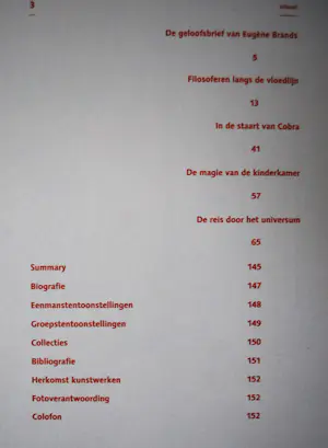 Eugène Brands - 2 hardcovers: Werk op papier->gesigneerd 2000 & Monografie 1988 kopen? Bied vanaf 100!