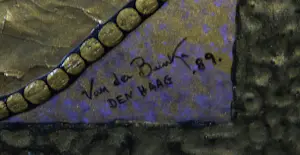 Niet of onleesbaar gesigneerd - Gemengde techniek op doek, There was a time - Ingelijst (Groot) kopen? Bied vanaf 1!