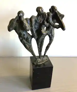 Bernadette Leijdekkers - “ De Muziekanten “. verkocht voor € 55!