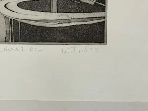 Heiner Ulrich - Ets/ Aquatint - Die Kaffeehäuser In Ihrer Verstrickung kopen? Bied vanaf 110!