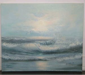 Niet of onleesbaar gesigneerd - Zeegezicht- Hollandse School gesigneerd kopen? Bied vanaf 1!