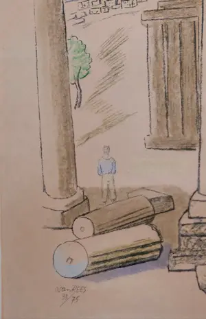 Otto van Rees - Grieks? landschap kopen? Bied vanaf 200!