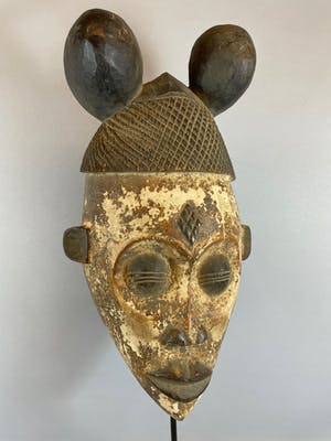 Punu - African Punu-Lumbo mask - Gabon. kopen? Bied vanaf 45!