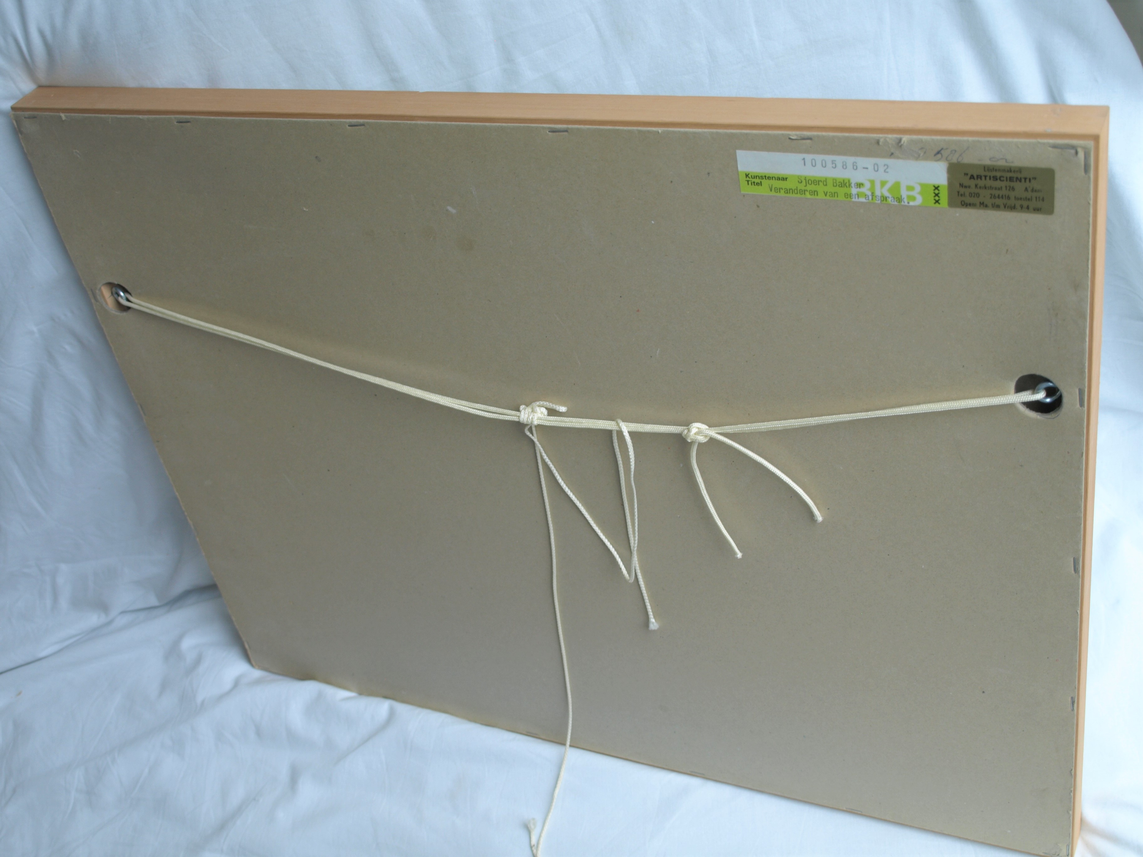 Sjoerd Bakker - Ets en aquatint , Veranderen van een afspraak – gesigneerd & ingelijst - 1972  kopen? Bied vanaf 1!