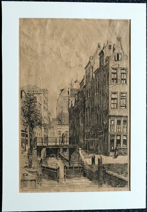 Frans de Groen - Krattenbrug R'dam Delfsevaart 058-FG kopen? Bied vanaf 30!