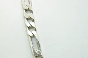 53 - 1e gehalte zilveren figarocollier kopen? Bied vanaf 150!