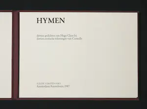 Hugo Claus - Hymen, Dertien gedichten bij dertien erotische werken van Corneille kopen? Bied vanaf 50!