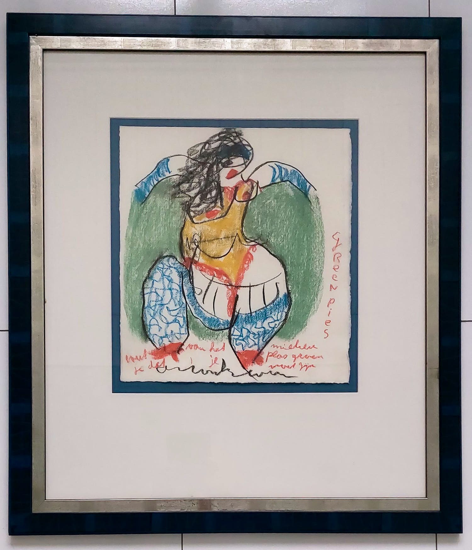 Anton Heyboer - Can can danseres verkocht voor € 575!