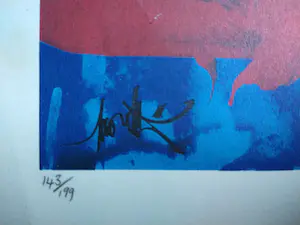 Raymond Moretti - La Colombe - lithografie, ingelijst kopen? Bied vanaf 95!