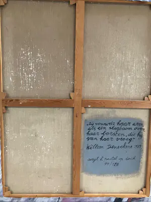 Willem Deneckere - Zij vouwde haar arm als een slagboom over haar borsten kopen? Bied vanaf 220!