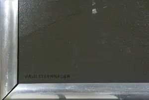 Paul Steenhauer - Olieverf op doek, Tweefasig landschap - Ingelijst kopen? Bied vanaf 150!