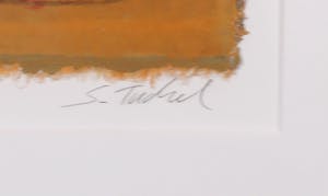 Sabine Tuchel - Zeefdruk, Zonder titel - Ingelijst kopen? Bied vanaf 10!