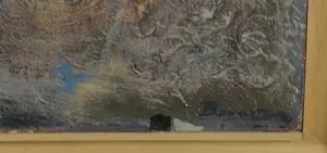 Klaas Boonstra - Olieverf / structuurverf op board, Abstracte compositie - Ingelijst kopen? Bied vanaf 100!