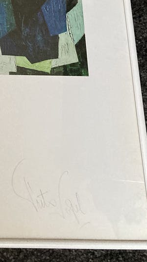 Frits Vogel - Gesigneerde zeefdruk kopen? Bied vanaf 40!
