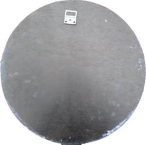 Inez van Maanen - Rond "Venster" olieverf en metaal kopen? Bied vanaf 329!