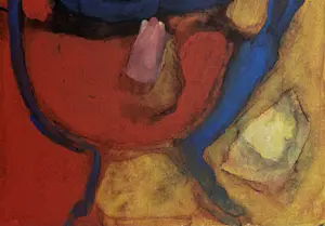 Gerard Schaperkotter - handgesigneerde litho | 'Cobra-figuur' | 1991 kopen? Bied vanaf 60!