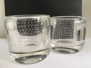 Royal Leerdam - Spijkerglas waxinelichthouders kopen? Bied vanaf 40!