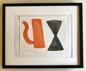 Klaas Gubbels - Gubbels in oranje (Soestdijk) verkocht voor € 325!