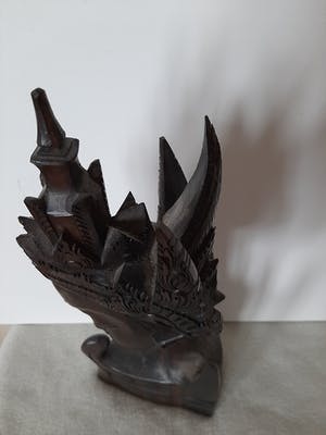 Curiosa - Godin hoofd uit Indonesië, Eben Wood kopen? Bied vanaf 1!