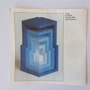 Kurt Naef - Kubus Cella Blue (1978), houten kubus in originele verpakking kopen? Bied vanaf 89!