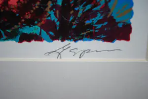 Espen Hagen - Indiaan - mooi ingelijste zeefdruk kopen? Bied vanaf 70!