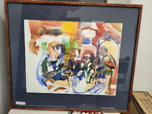 Bertie van Delden - Aquarel kopen? Bied vanaf 20!