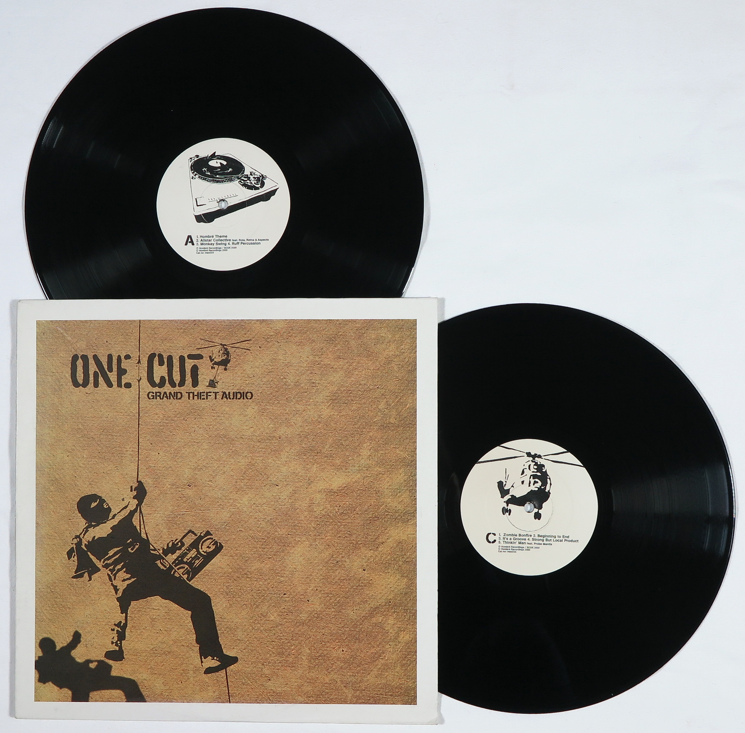 Banksy - LP-hoes, One Cut: Grand Theft Audio kopen? Bied vanaf 1!