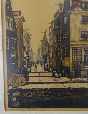 Cornelis Brandenburg - Zwanenburgwal, Amsterdam kopen? Bied vanaf 55!