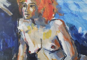 Ton Etman - Naakt - Schilderij (Ingelijst) kopen? Bied vanaf 225!