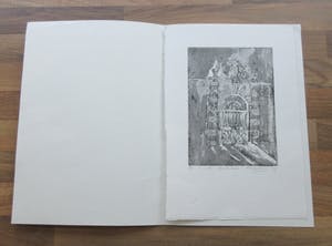 Anneke Brenninkmeijer-Govaarts - Originele ets Agnietenkapel in Amsterdam - 2009 kopen? Bied vanaf 1!