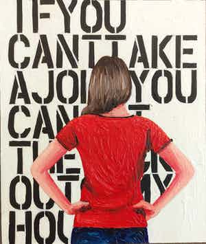 Gerard Boersma - If You Can't Take A Joke, You Can Get The Fuck Out Of My House verkocht voor € 140!