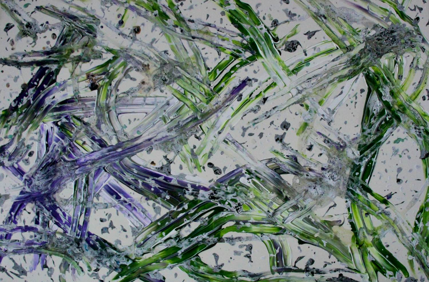 Koen Delaere - Lak en acryl op canvas - 2004 (sterk afgeprijsd!) verkocht voor € 2500!