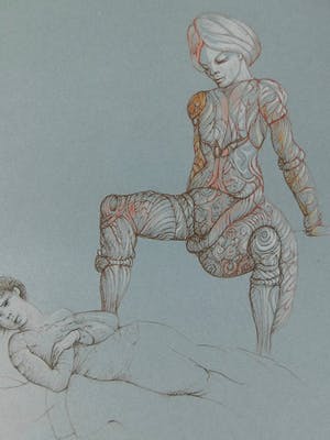 Leonor Fini - Scène de théâtre kopen? Bied vanaf 30!