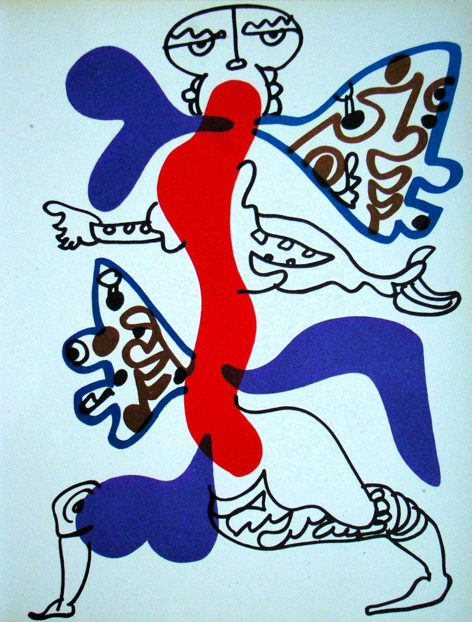 Charles Lapicque - Apocalyps - 1974 - Originele lithografie - Mourlot kopen? Bied vanaf 100!