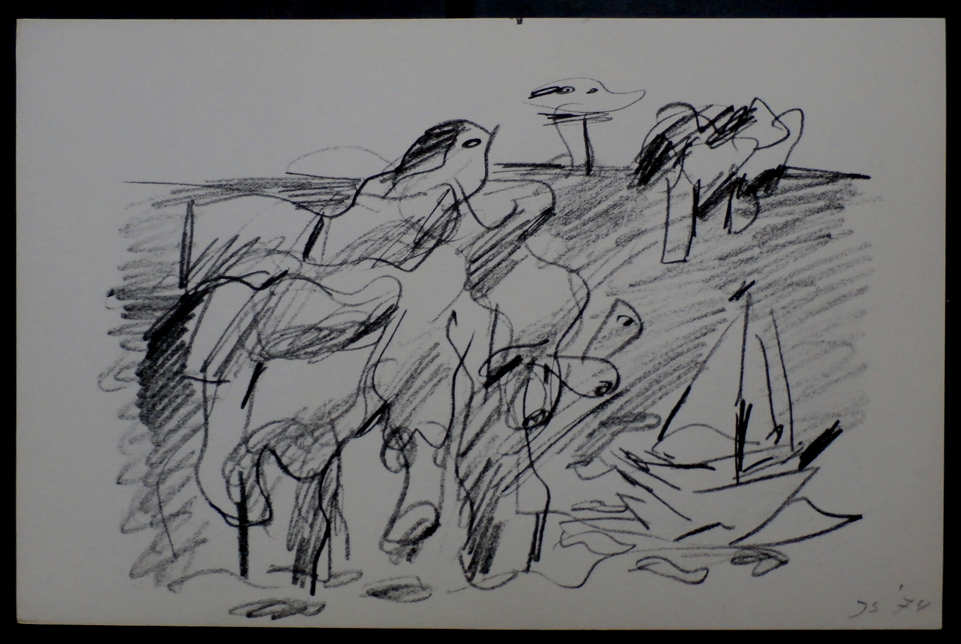 Jan Sierhuis - litho - 1974 kopen? Bied vanaf 25!